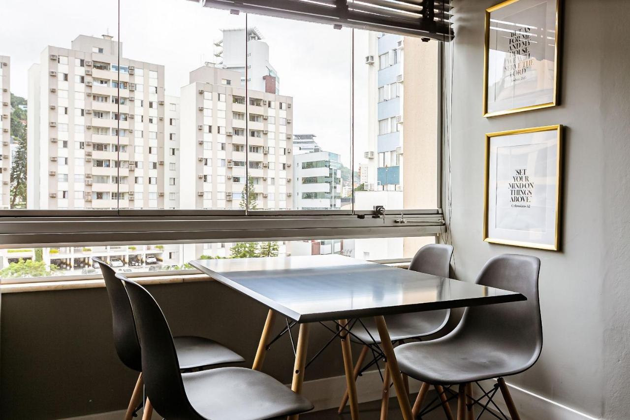 Wi-Fi 120Mb | 120M Do Beiramar Shopping #Ca31 Appartement Florianópolis Buitenkant foto